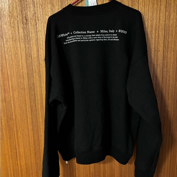 OFF-WHITE Black Caravaggio Boy Sweatshirt - Picture 3 of 4